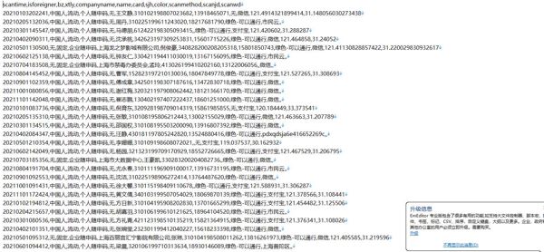 【上海机场个人随申码旅客数据500W】航空公司数据乘客数据优质高消费力人群数据机场数据游客数据（AA数据清单）
