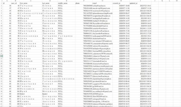 俄罗斯购物者 姓名 手机号 电子邮件