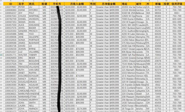 美国富豪高收入上层人13w