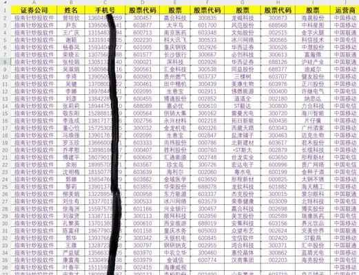 股票指南针APP诊股8w，股民股票
