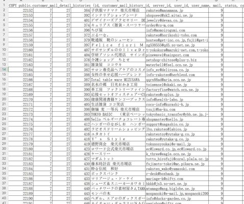 日本商店和邮箱70W