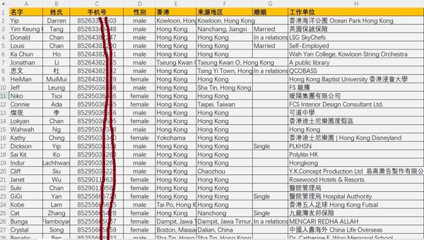 香港白领高收入20万条，香港白领上层社会人群