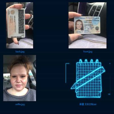 美国驾照+自拍1400+附带SSN，有效期2026.4~2027.12,本商品只为有效期做质保，过期资料可站内联系
