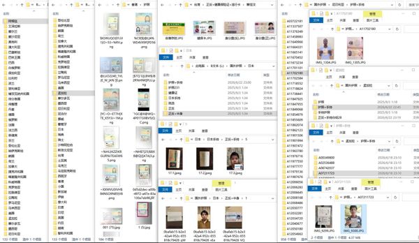 外国,各国,正反,手持,护照,等等自已选