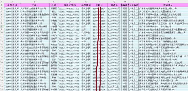 友邦保险理财人寿保险30万条，保险寿险客户，保险富人