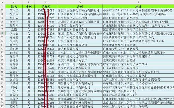 企业法人老板44万条，有钱的企业家老板，富人公司法人