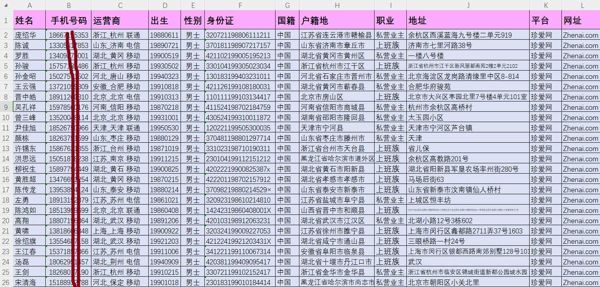 珍爱网男性5万条，婚恋交友未婚男性，相亲单身光棍男性色男约炮