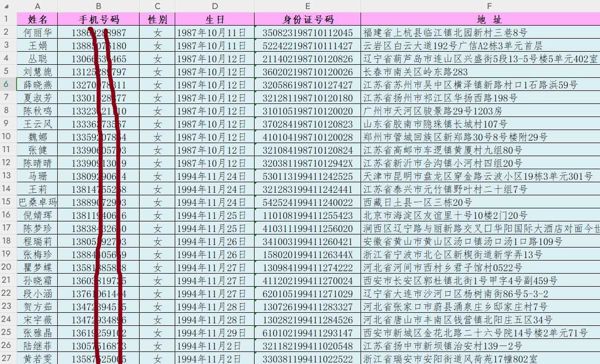 女性宝妈28万条，奢侈品高消费女性带身份证