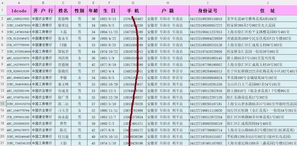 银行存款三大行20万条，工行建行农行大额存款理财客户