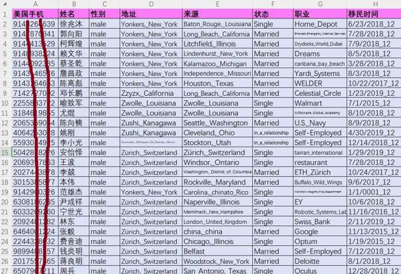 美国华人华侨男性5万条，美国华人华侨贪官子女富二代，华人富人