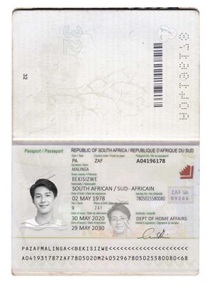 南非KYC认证素材模板，包含：护照、身份证、营业执照、地址证明