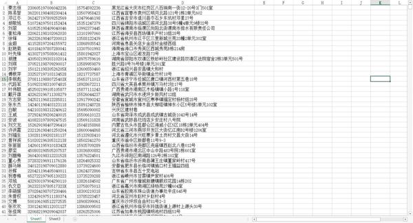 【四要素数据2.9W】带身份证号数据二要素数据2要素数据三要素数据3要素数据4要素数据身份证数据（AA数据清单）