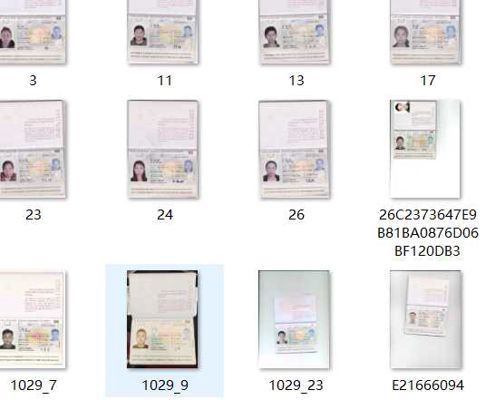 中国护照高清拍摄600份 打包出售