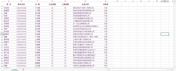【全国女老板富婆数据27W】高端女性数据女富豪数据女老板数据女性企业家数据（AA数据清单）