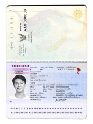 泰国全套KYC认证素材模板，包含：护照、驾照、地址证明、信用卡账单、租房账单