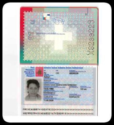 瑞士护照四角全的121个