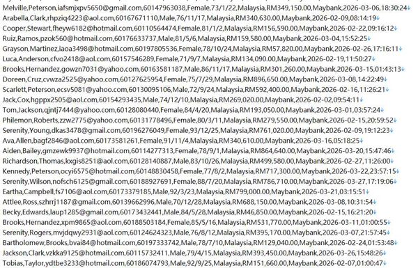 马来西亚 航空旗下旅行住宿平台522w用户数据资料httpswww.airasia.commove