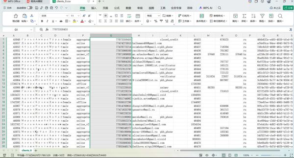 哈萨克斯坦贷款kazakhstanzaimer 总共5G 已下款资料200w电话 姓名 邮箱登录时间状态 加密密码 潜在客户资料500w电话日期等等都20年-24年 无质量问题不退款