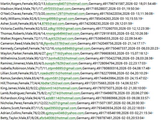 德国 社保养老官网481W用户数据资料httpswww.deutsche-rentenversicherung.de