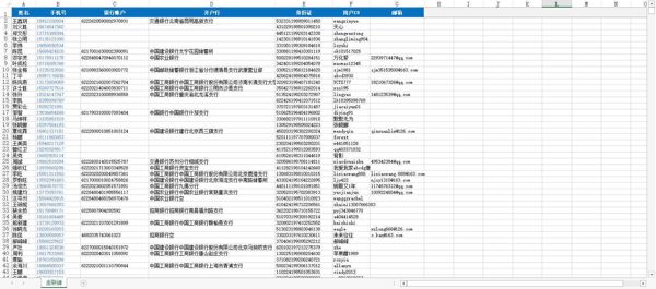 【网贷数据2.3W】某网贷平台贷款数据3要素数据WD数据银行卡三要素数据（AA数据清单）