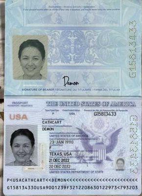 美国护照+银行对账单120套