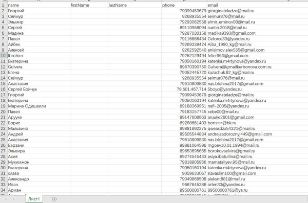 67万俄罗斯公民手机号邮箱