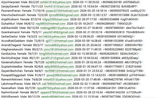 叙利亚syrianfinance.gov.sy财政部金融官网（金融客户个人信息）586w