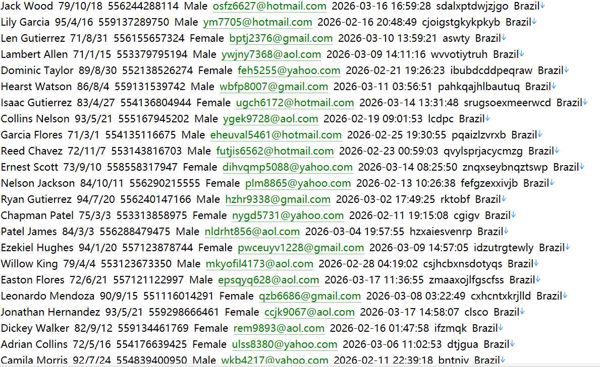 巴西银行用户数据资料巴西BNDES开发银行官网（bndes.gov.br）877w