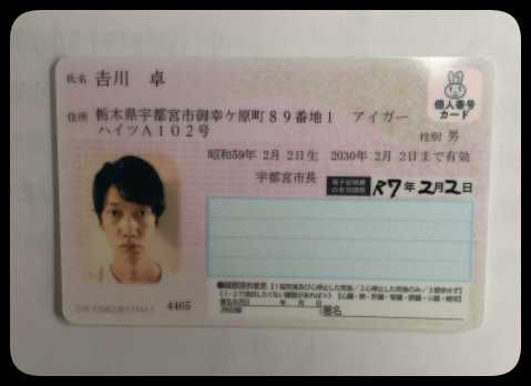 日本身份证104套New folder