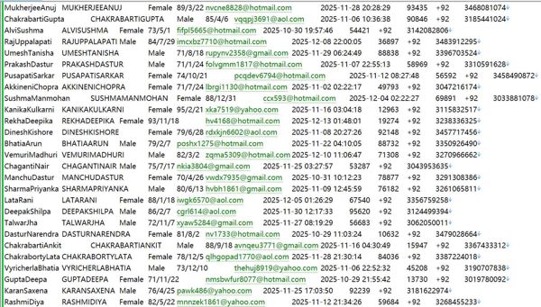巴基斯坦车主房主登记数据信息581W
