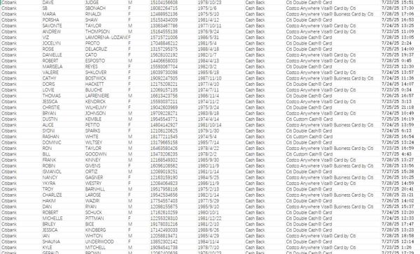 7.30最新一手独家数据   全网首发，本商品，付款后网盘自动发送数据下载链接

说明：商品可复制，付款后不可退换，数据截图可以测试

我们是源头数据团队，大量更新，可以对接长期合作