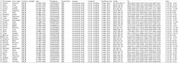 美国瑞银证券-更新时间为7-14，格式如图所示，资金3千美金-200万美金，重复以去除，拍后自动发货，精品数据，懂得速拍，禁止倒卖！