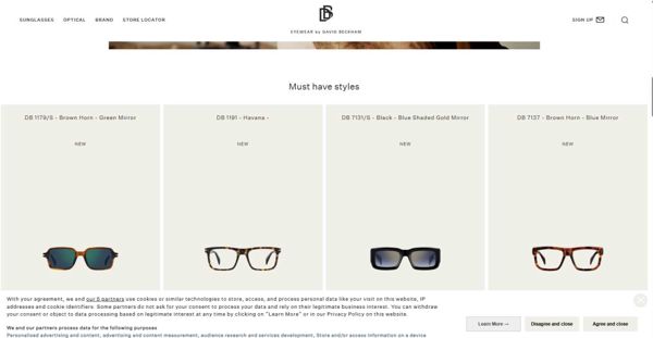 美国davidbeckhameyewear眼镜公司客户数据65万-已去重