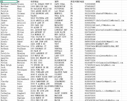 美国购物数据65万