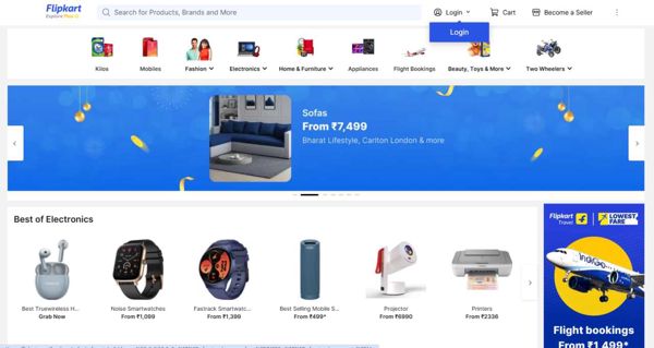 印度Flipkart购物网站数据39万
