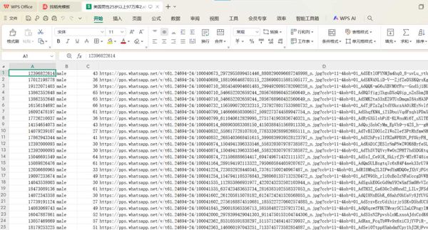 美国男性底料年龄25岁以上97万库2-大部分都有WhatsApp开通