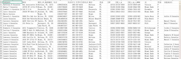 美国房主数据18万-号码已去重（精聊必备！！）